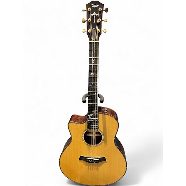 Used Taylor 916CE Left Handed Natural Acoustic Electric Guitar