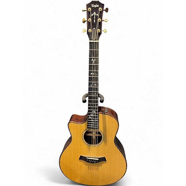 Used Taylor 916CE Left Handed Natural Acoustic Electric Guitar