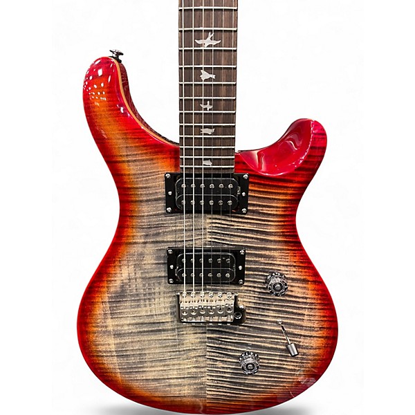 Used PRS SE Custom 24 CHERRY BURST Solid Body Electric Guitar