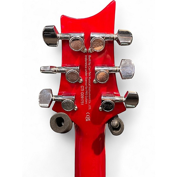 Used PRS SE Custom 24 CHERRY BURST Solid Body Electric Guitar