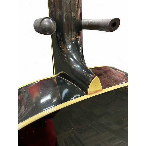 Vintage 1970s Harmony Sovereign H1204  Black Acoustic Guitar