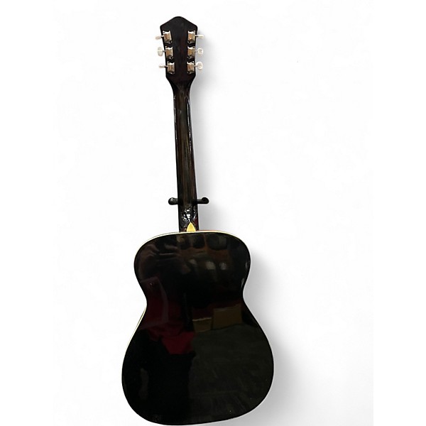 Vintage 1970s Harmony Sovereign H1204  Black Acoustic Guitar