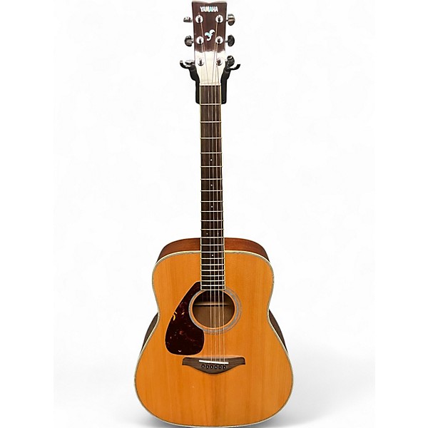 Used Yamaha FG720SL Left Handed Natural Acoustic Guitar
