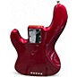 Used 1999 Fender Roscoe Beck Artist Series Signature Bass V  RED Electric Bass Guitar