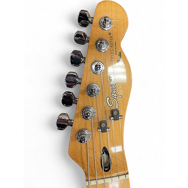 Used 1987 Squier TELECASTER BLACK Solid Body Electric Guitar