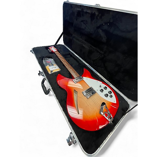 Used Rickenbacker 330 Fireglo Hollow Body Electric Guitar