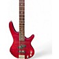 Used Ibanez GSR200 Trans Red Electric Bass Guitar
