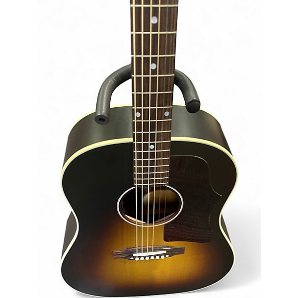 Used Gibson 1950 Reissue J45 faded sunburst Acoustic Guitar