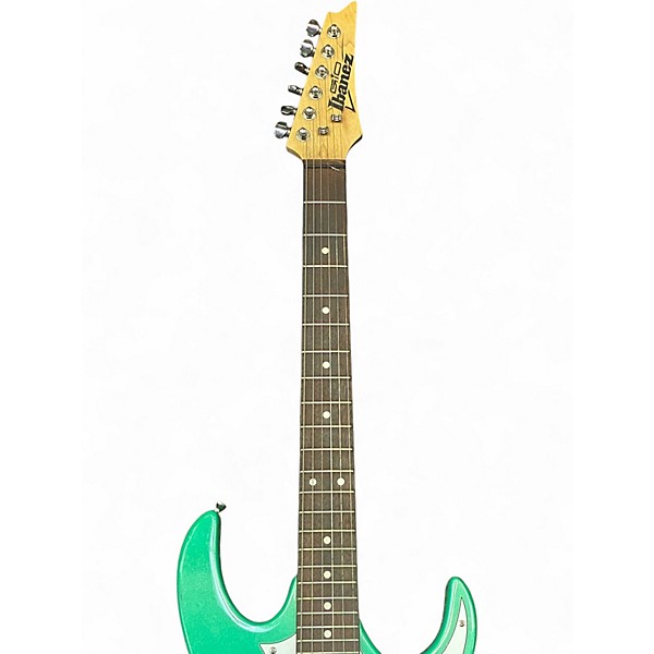 Used Ibanez grx40 Seafoam Green Solid Body Electric Guitar