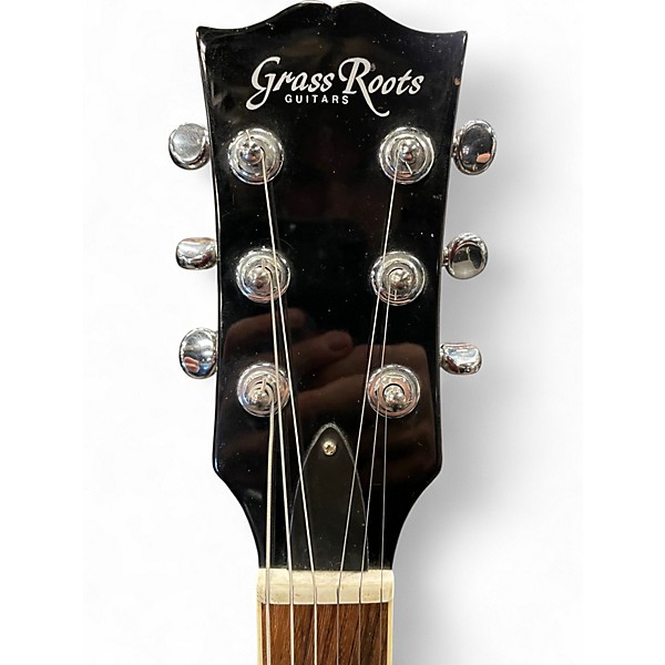 Used Grass Roots By Esp G-SG-STD Red Solid Body Electric Guitar