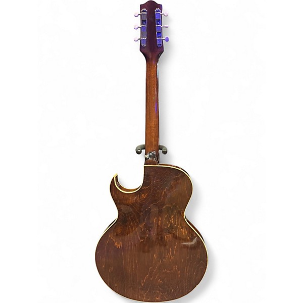 Used The Loar LH-304T Vintage Sunburst Hollow Body Electric Guitar