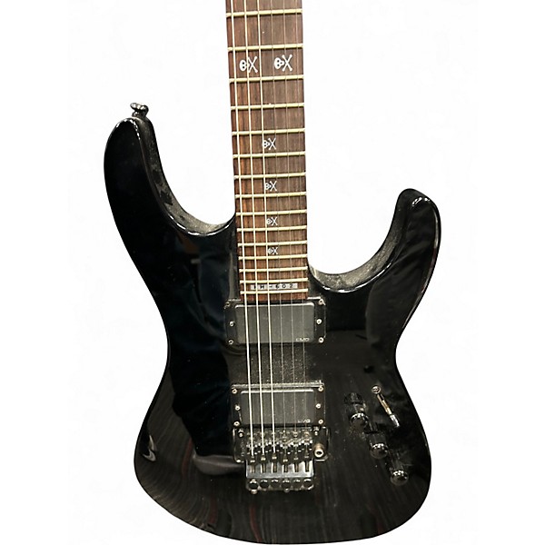 Used ESP LTD KH602 Kirk Hammett Signature Black Solid Body Electric Guitar