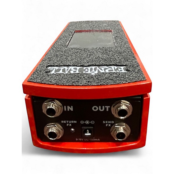 Used Ernie Ball vpjr tuner volume pedal red Pedal
