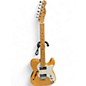 Used Fender 1972 Reissue Thinline Telecaster Natural Hollow Body Electric Guitar thumbnail