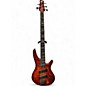 Used 2020 Ibanez SRMS805 BROWN TOPAZ BURST Electric Bass Guitar thumbnail