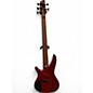 Used 2020 Ibanez SRMS805 BROWN TOPAZ BURST Electric Bass Guitar