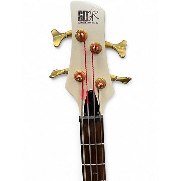 Used Ibanez SR530 Arctic White Electric Bass Guitar
