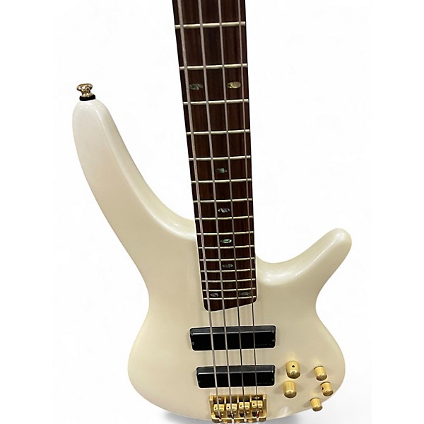 Used Ibanez SR530 Arctic White Electric Bass Guitar