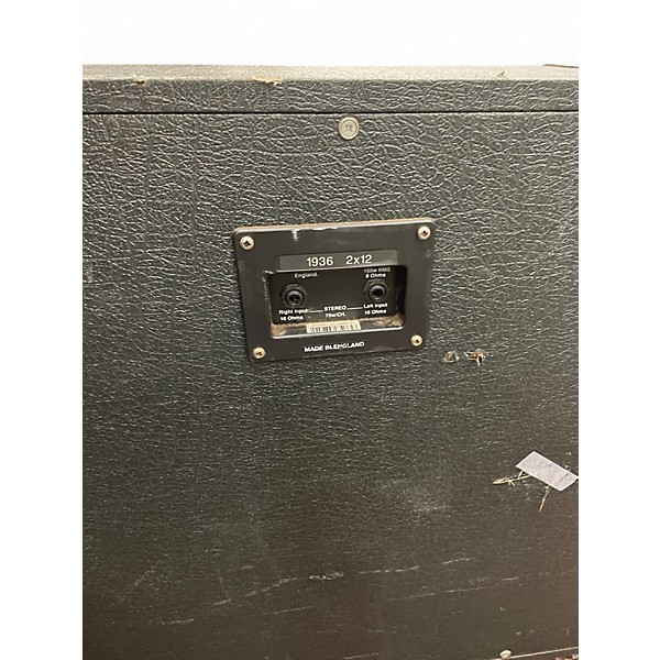 Used Marshall 1936 150W 2x12 Guitar Cabinet