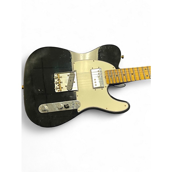 Used Fender Custom Shop Postmodern Tele Mpl Black Solid Body Electric Guitar
