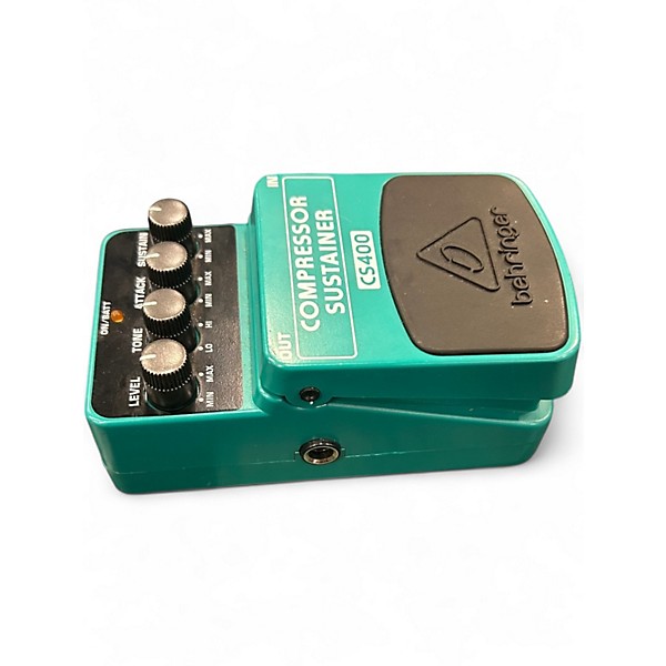 Used Behringer CS400 Compressor Sustainer Effect Pedal