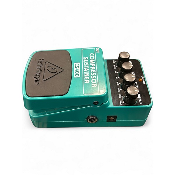 Used Behringer CS400 Compressor Sustainer Effect Pedal