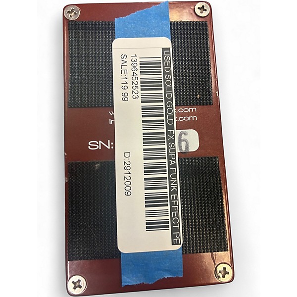 Used Solid Gold  Fx SUPA FUNK Effect Pedal