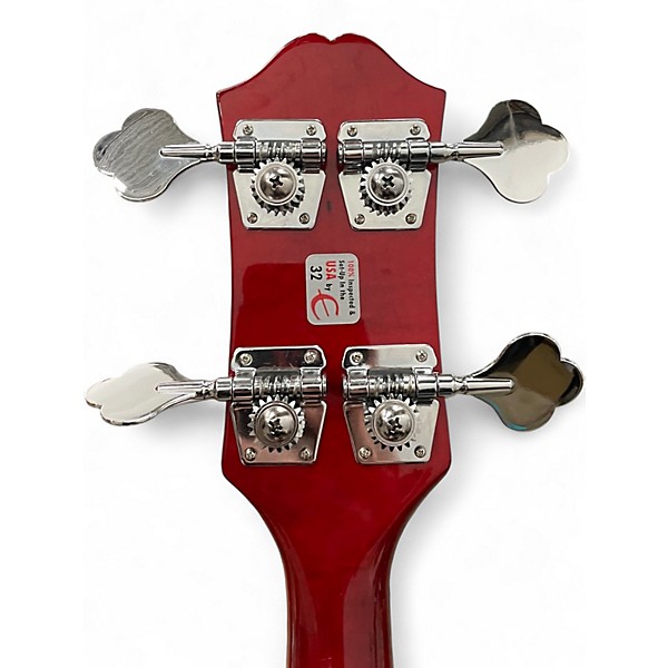 Used Epiphone SG BASS HERITAGE RED Electric Bass Guitar