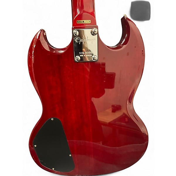 Used Epiphone SG BASS HERITAGE RED Electric Bass Guitar