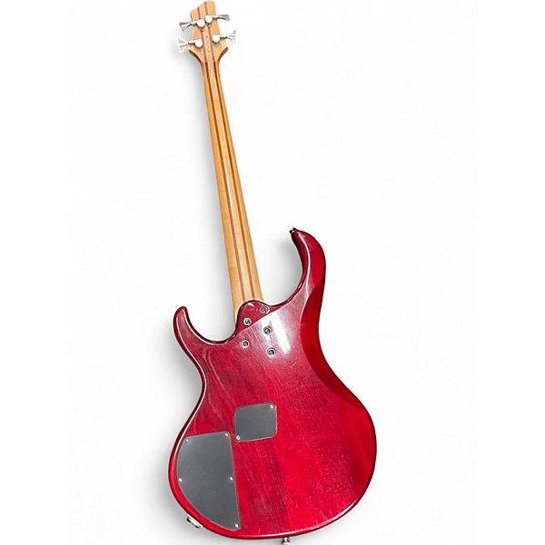 Used Ibanez BTB 400 QM-TRANS RED Electric Bass Guitar