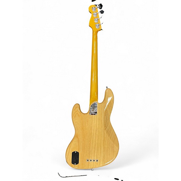 Used Fender American Elite Jazz Bass NATURAL GLOSS Electric Bass Guitar