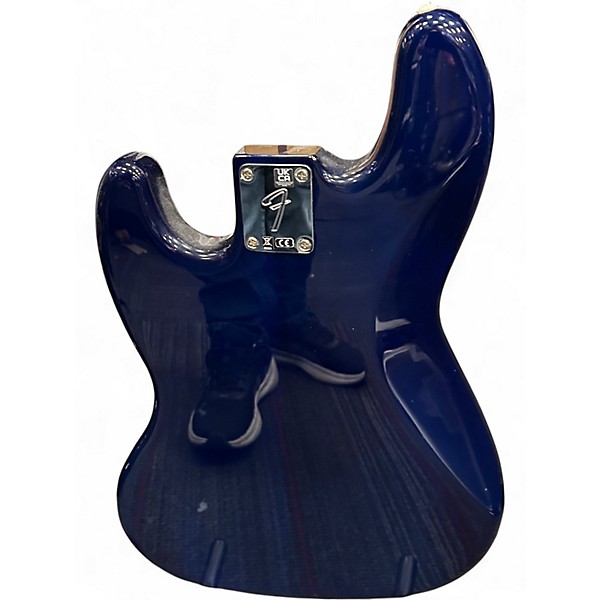 Used Fender Player Plus Jazz Bass Plus Top Blue Burst Electric Bass Guitar