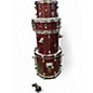 Used Ludwig 4 Piece Breakbeats By Questlove RED SPARKLE Drum Kit thumbnail