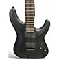 Used Schecter CI PLATINUM BLACKOUT Black Solid Body Electric Guitar