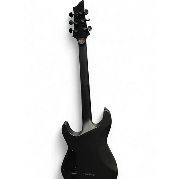 Used Schecter CI PLATINUM BLACKOUT Black Solid Body Electric Guitar