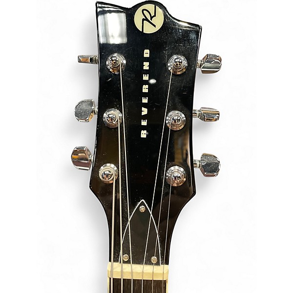 Used Reverend SENSEI RA SILVER BURST Solid Body Electric Guitar