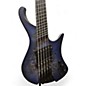 Used Ibanez ehb1505ms Blue Burst Electric Bass Guitar