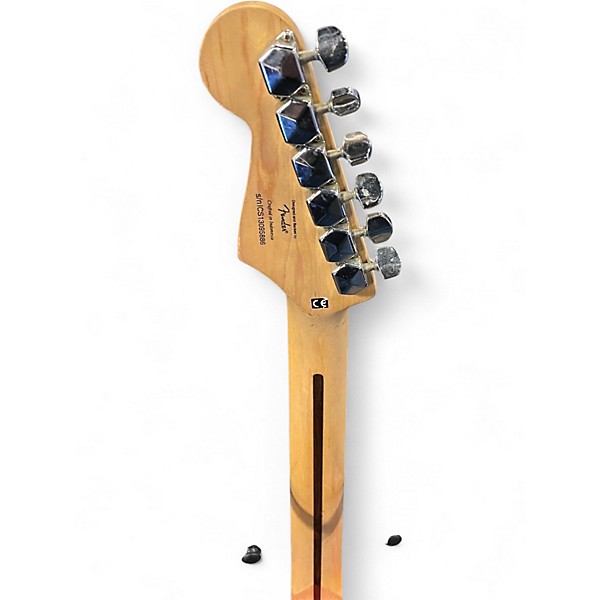 Used Squier Bullet Stratocaster Fiesta Red Solid Body Electric Guitar