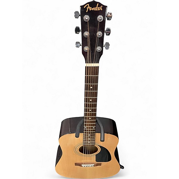 Used Fender FA100 Natural Acoustic Guitar