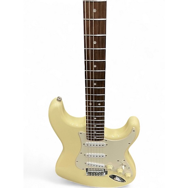 Used Squier Bullet Stratocaster Olympic White Solid Body Electric Guitar