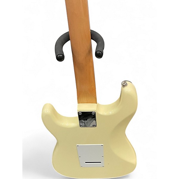 Used Squier Bullet Stratocaster Olympic White Solid Body Electric Guitar