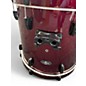 Used Pearl 3 Piece Vision Wine Red Drum Kit