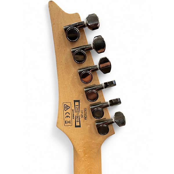 Used Ibanez S670QM Dragon Eye Burst Solid Body Electric Guitar