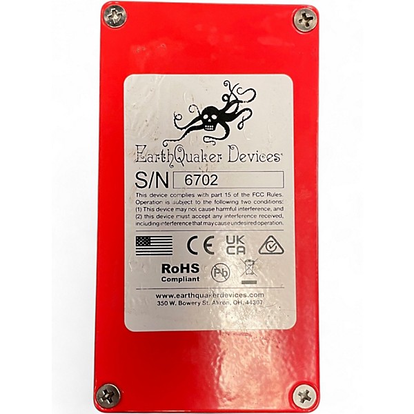 Used EarthQuaker Devices BLUMES Effect Pedal