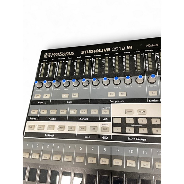 Used PreSonus Studio Live CS18AI Digital Mixer