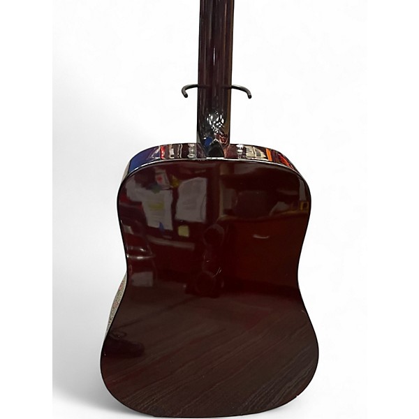 Used Fender FA100 Natural Acoustic Guitar