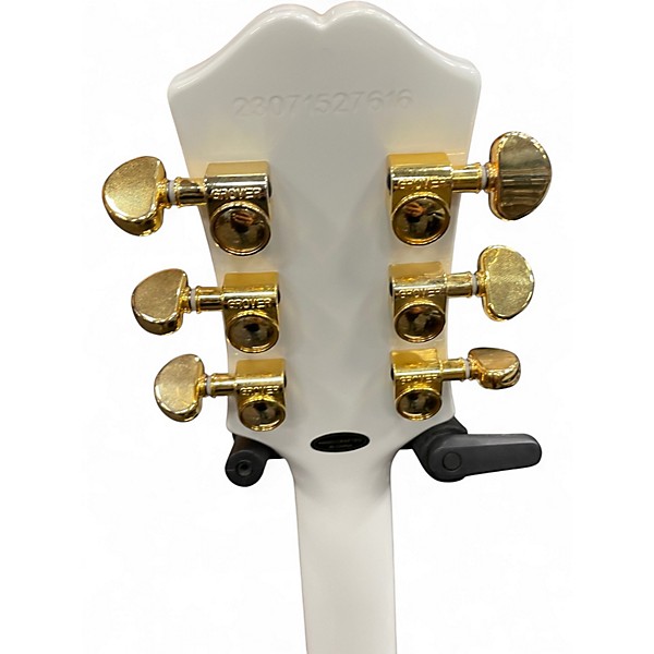 Used Epiphone Les Paul Custom Alpine White Solid Body Electric Guitar