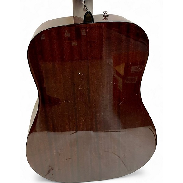 Used Fender CD60 Mahogany Mahogany Acoustic Guitar