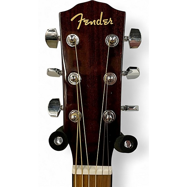 Used Fender CD60 Mahogany Mahogany Acoustic Guitar