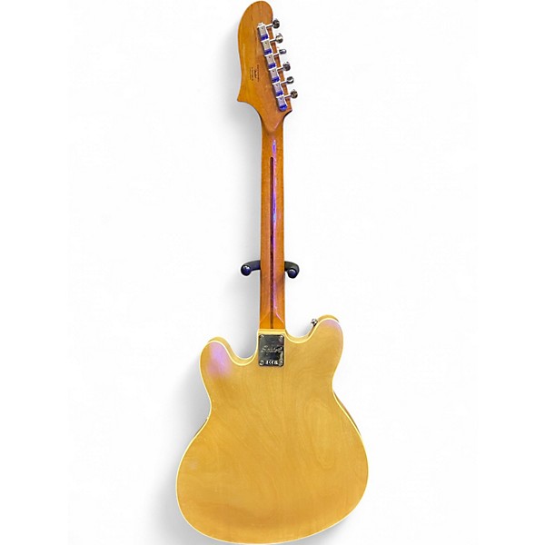 Used Squier Classic Vibe Starcaster Natural Hollow Body Electric Guitar